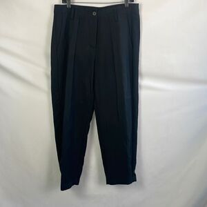 Annette Gortz Black Linen Trousers